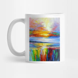 On the edge of a bright abyss Mug